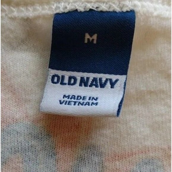 Old Navy Top Womens Medium Mom Tank Colorful Comic - Picture 5 of 9